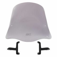 GP Kompozit Scooter Universal 2020 Uyumlu Ön Cam Füme 42 cm