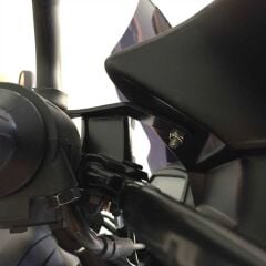 GP Kompozit Bajaj Dominar 250 / 400 2017-2024 Uyumlu Elcik Koruma Siyah