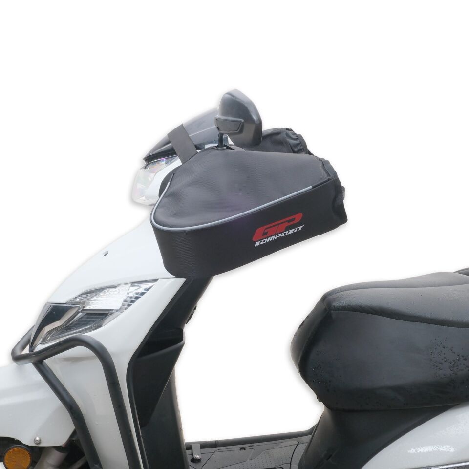 GP Kompozit Universal Naked / Max Scooter El Korumalı Rüzgarlık Siyah