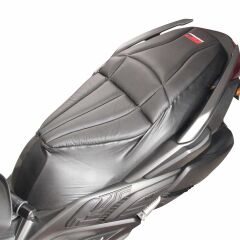 GP Kompozit Yamaha XMAX 250-400 2018-2025 Uyumlu Motosiklet Konfor Sele Kılıfı Siyah