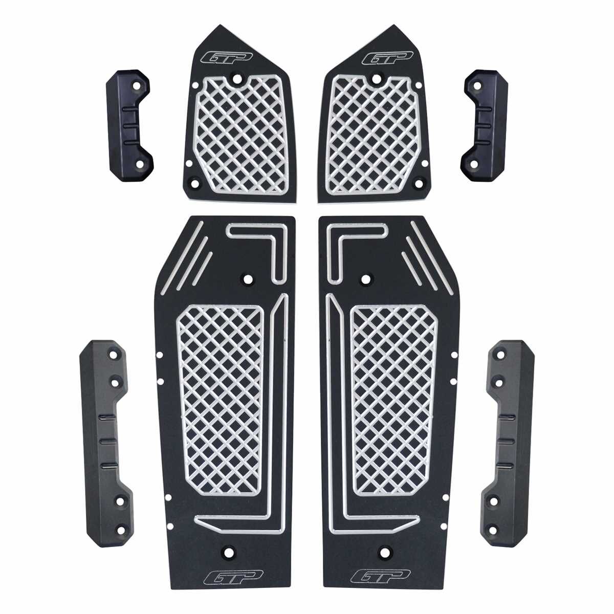 GP Kompozit Honda ADV 350 2023-2025 Uyumlu Basamak Alüminyum Siyah