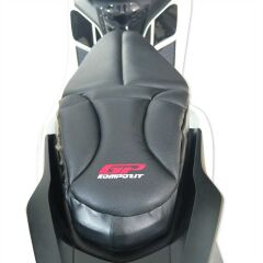 GP Kompozit Honda PCX 125 / 150 2014-2025 Uyumlu Motosiklet Konfor Sele Kılıfı Siyah