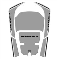 GP Kompozit Honda Forza 250 2018-2025 Uyumlu Tank Pad Nardo Gri