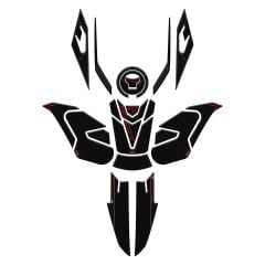 GP Kompozit Honda CB750 Hornet 2023-2024 Full Pad Seti Karbon