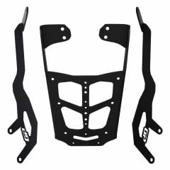 GP Kompozit Bajaj Pulsar NS 200 2011-2025 Uyumlu Arka Çanta Demiri Siyah