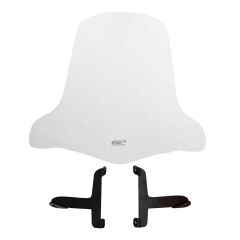 GP Kompozit Scooter Universal 2020 Uyumlu Elcikli Ön Cam Şeffaf 59 cm