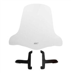 GP Kompozit Scooter Universal 2020 Uyumlu Elcikli Ön Cam Şeffaf 59 cm