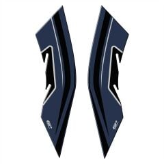 GP Kompozit Honda PCX 125 2021-2024 Uyumlu Yan Ayak Pad Mavi