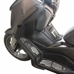 GP Kompozit Yamaha XMAX 250 2024-2025 Uyumlu Bacak Koruma Siyah