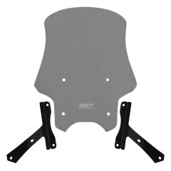 GP Kompozit Hero X-Pulse 200 2020-2024 Uyumlu Tur Camı Füme 49 cm