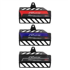 GP Kompozit Yamaha R25 2016-2024 Uyumlu Egzoz Koruma Kapağı Siyah MAVİ