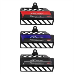 GP Kompozit Yamaha R25 2016-2024 Uyumlu Egzoz Koruma Kapağı Siyah MAVİ