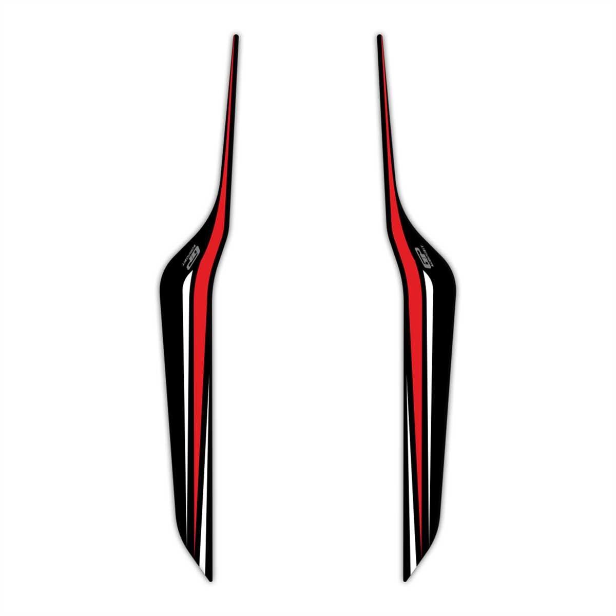 GP Kompozit Honda PCX 125 / 150 2021-2025 Uyumlu Kuyruk Pad Kırmızı