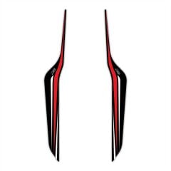 GP Kompozit Honda PCX 125 2021-2024 Uyumlu Kuyruk Pad Kırmızı