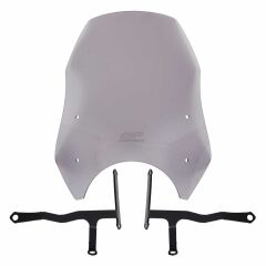 GP Kompozit Honda CL 250 2023-2024 Uyumlu Ön Cam Füme 39 CM
