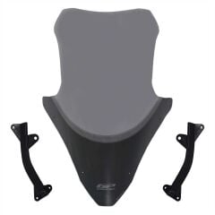 GP Kompozit Honda PCX 125 2021-2024 Uyumlu Ön Cam Füme 70 cm