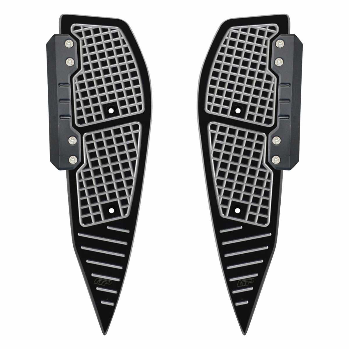 GP Kompozit Yamaha XMAX 250 Tech / Iron Max 2018-2025 Uyumlu Basamak Alüminyum Gri