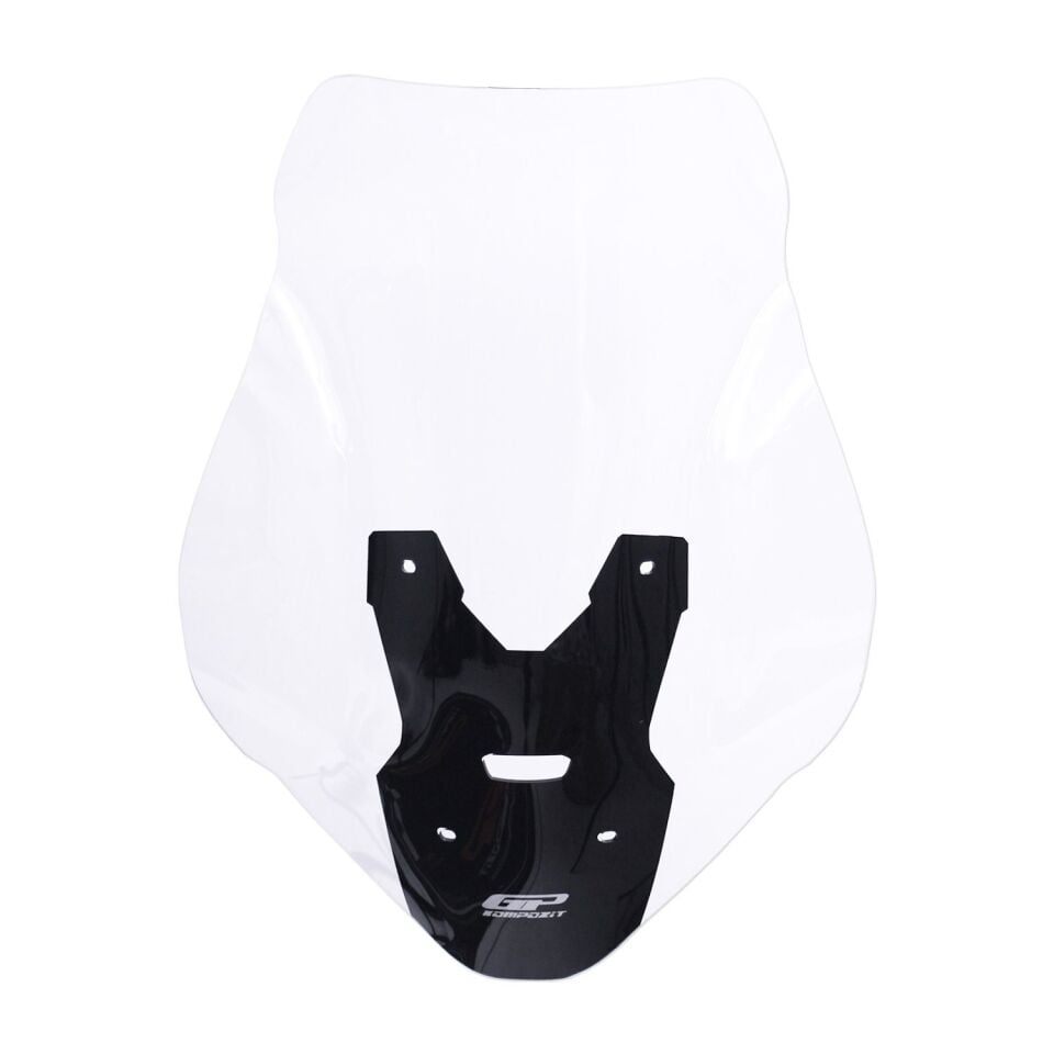 GP Kompozit Honda ADV 350 2023-2025 Uyumlu Baskılı Ön Cam Şeffaf 62 CM