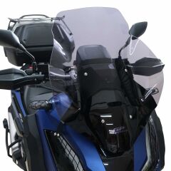 GP Kompozit Honda ADV 350 2023-2025 Uyumlu Baskılı Ön Cam Şeffaf 62 cm