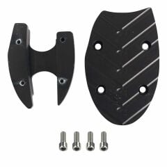 GP Kompozit Honda PCX 125 / 150 2018-2025 Uyumlu Ayak Genişletme Siyah