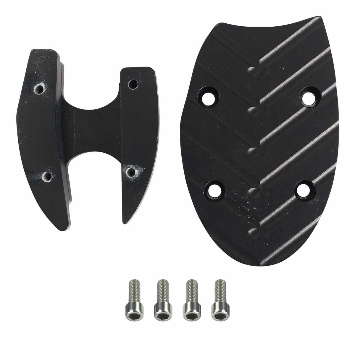 GP Kompozit Honda PCX 125 / 150 2018-2025 Uyumlu Ayak Genişletme Siyah