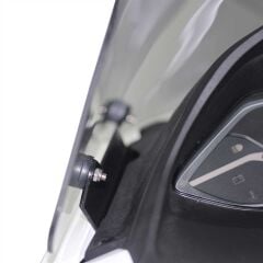 GP Kompozit Honda PCX 125 2021-2024 Uyumlu Ön Tur Camı Şeffaf 79 cm