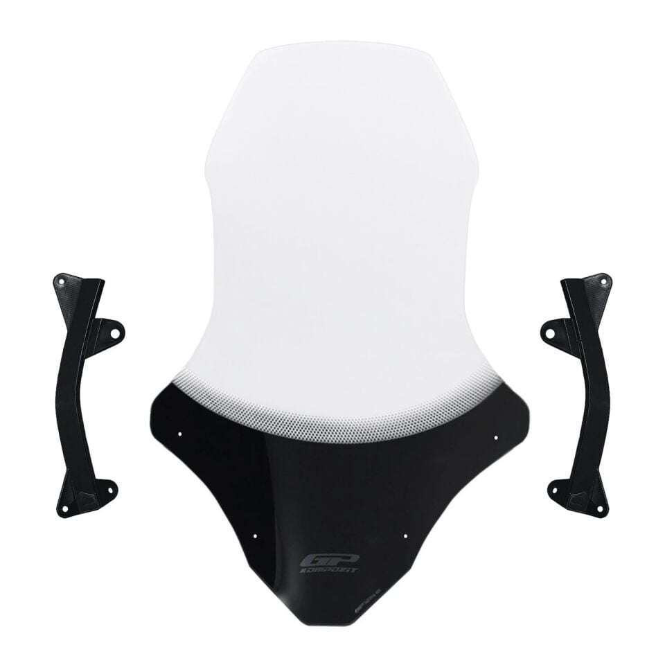 GP Kompozit Honda PCX 125 2021-2024 Uyumlu Ön Tur Camı Şeffaf 79 cm