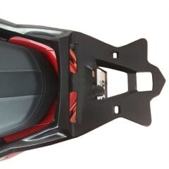 GP Kompozit Yamaha XMAX 250-400 2018-2025 Uyumlu Arka Çanta Demiri Siyah