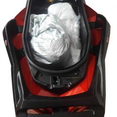 GP Kompozit Yamaha XMAX 250-400 2018-2025 Uyumlu Arka Çanta Demiri Siyah