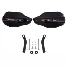 GP Kompozit Bajaj Dominar 250 / 400 2017-2024 Uyumlu Plastik Elcik Koruma Siyah