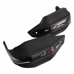 GP Kompozit Bajaj Pulsar N 250 2022-2024 Uyumlu Plastik Elcik Koruma Siyah