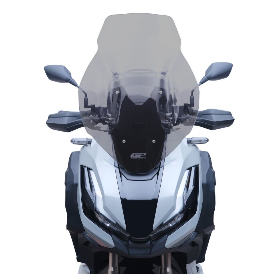 GP Kompozit Honda ADV 350 2023-2025 Uyumlu Baskılı Ön Cam Füme 62 cm
