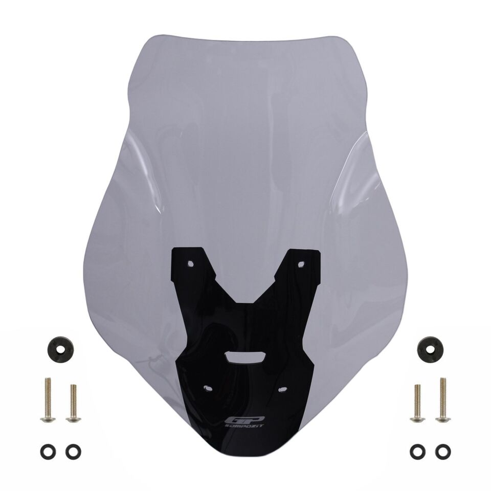 GP Kompozit Honda ADV 350 2023-2025 Uyumlu Baskılı Ön Cam Füme 62 cm