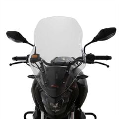GP Kompozit Bajaj Dominar 250 / 400 2017-2024 Uyumlu Ön Tur Camı Şeffaf 59 cm