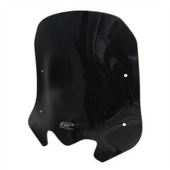 GP Kompozit Honda SH 125 2024-2025 Uyumlu Kısa Ön Cam Siyah 41 cm