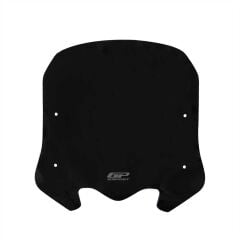 GP Kompozit Honda SH 125 2024-2025 Uyumlu Kısa Ön Cam Siyah 41 cm