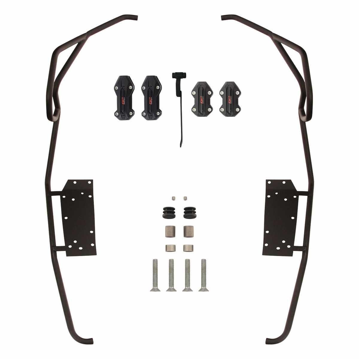 GP Kompozit Honda ADV 350 2023-2025 Uyumlu Motor Koruma Demiri Siyah