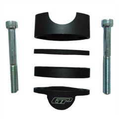 GP Kompozit Universal Ayarlı Gidon Yükseltme Universal Siyah 22 mm