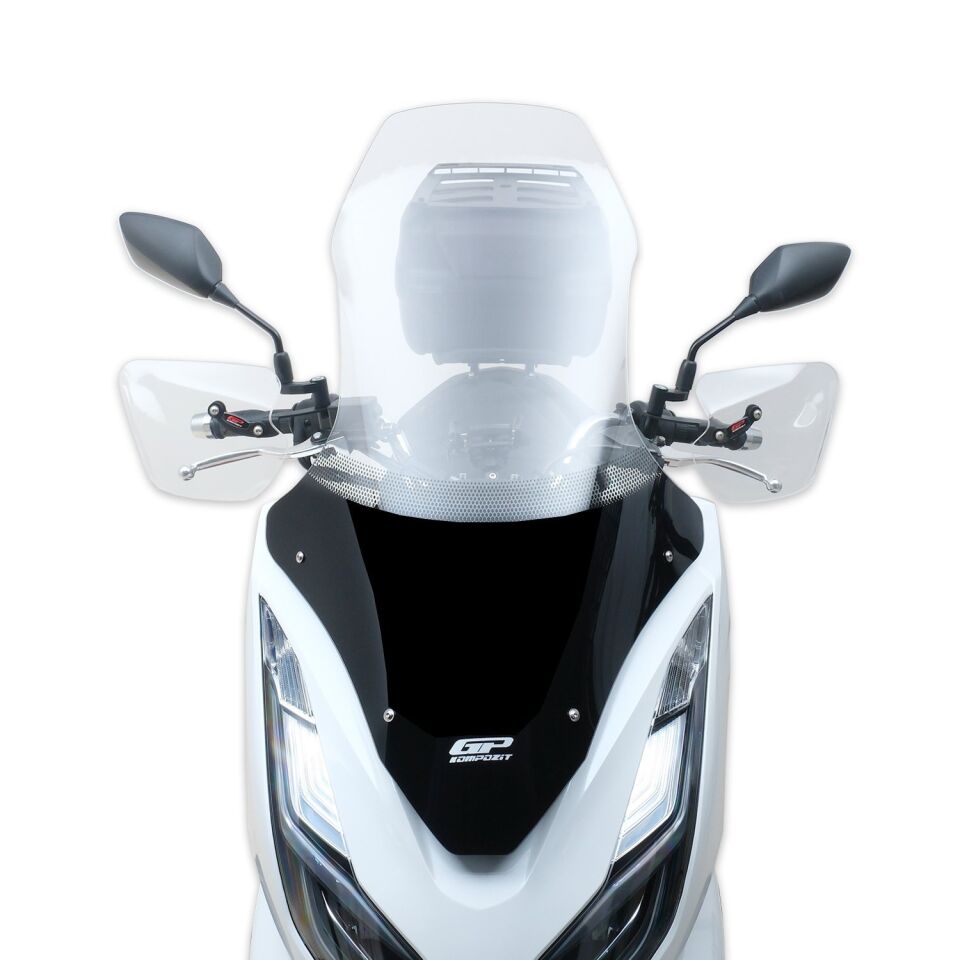 GP Kompozit Honda PCX 125 / 150 2018-2024 Uyumlu Elcik Koruma Şeffaf