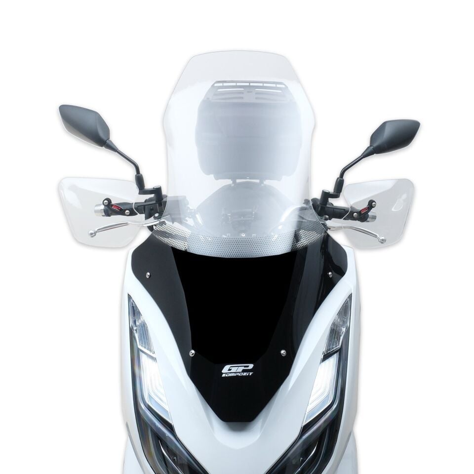 GP Kompozit Honda PCX 125 / 150 2018-2025 Uyumlu Elcik Koruma Şeffaf
