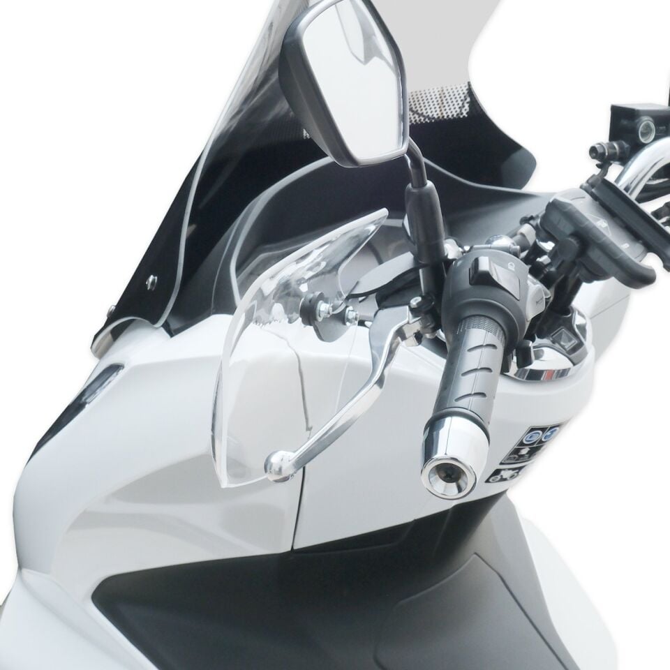 GP Kompozit Honda PCX 125 / 150 2018-2025 Uyumlu Elcik Koruma Şeffaf
