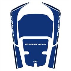 GP Kompozit Honda Forza 250 2018-2025 Uyumlu Tank Pad Mavi