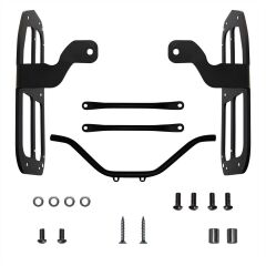 GP Kompozit Honda NC 700 X / NC 750 X 2015-2020 Uyumlu Yan Çanta Demiri Siyah