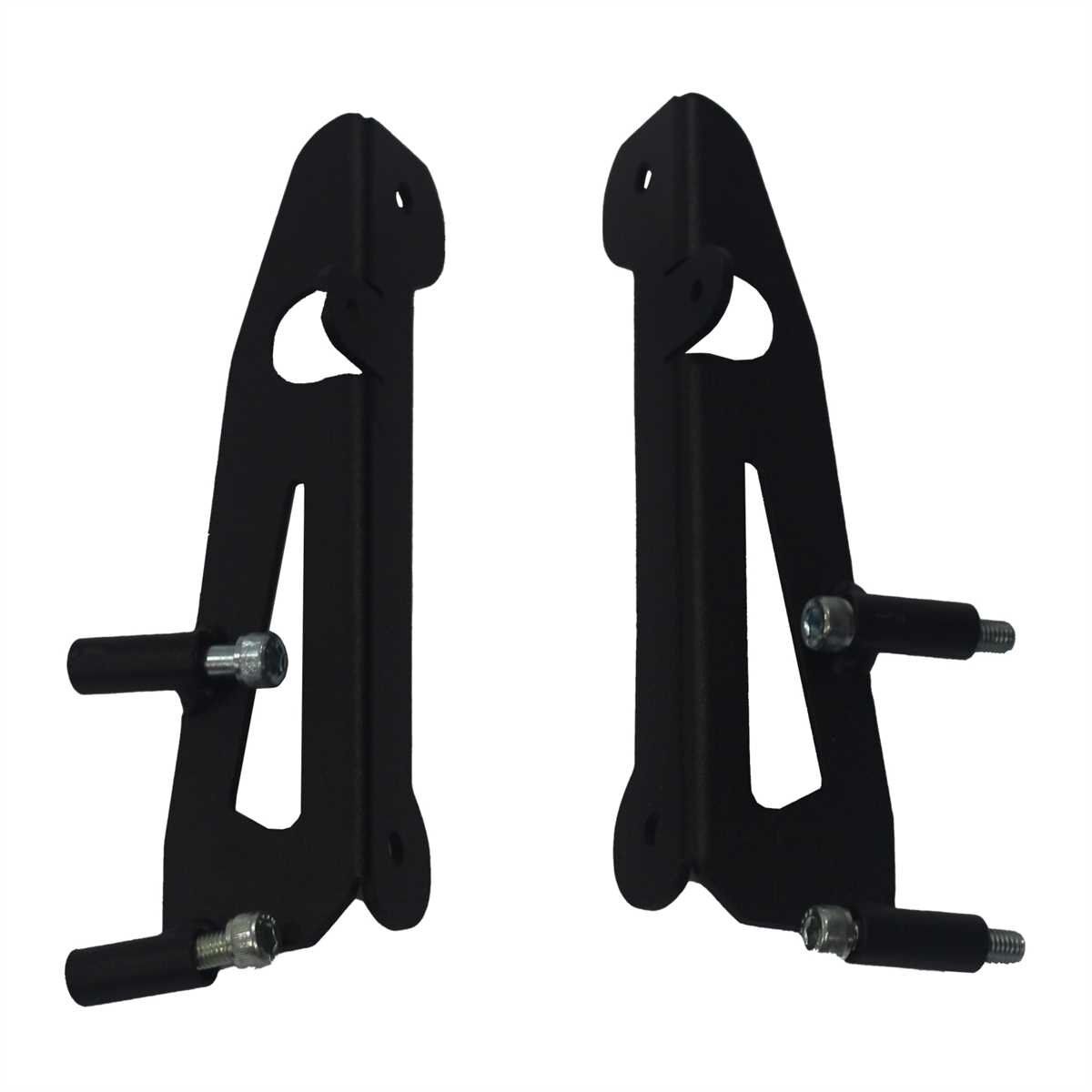 GP Kompozit Honda PCX 125 / 150 2011-2025 Uyumlu Arka Çanta Demiri Siyah