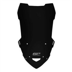 GP Kompozit Yamaha NMAX 125 / 155 2021-2024 Uyumlu Ön Cam Siyah 61 CM