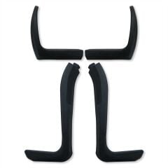 GP Kompozit Honda SH 125 2024-2025 Uyumlu Bacak Koruma Siyah