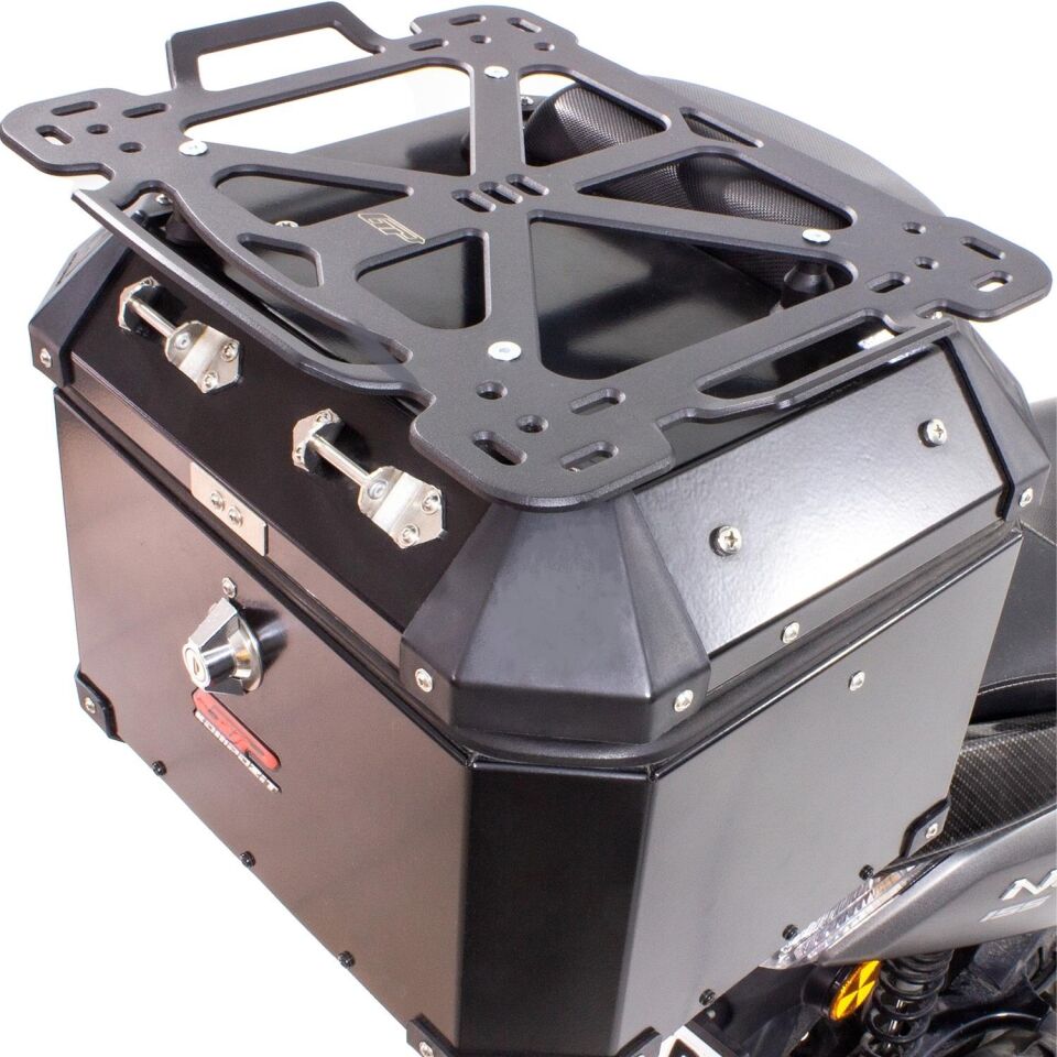 GP Kompozit Universal Köşeli Çanta Üstü Demiri Siyah