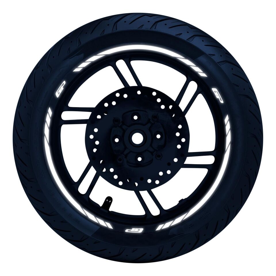 GP Kompozit Universal Tek Jant Şeridi Reflektif Gri 19''
