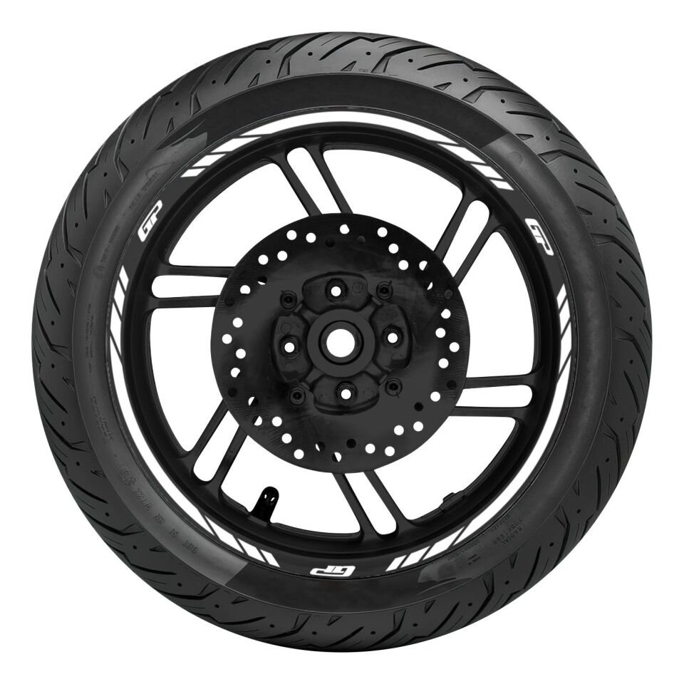 GP Kompozit Universal Tek Jant Şeridi Reflektif Gri 19''
