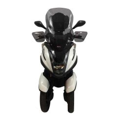 GP Kompozit Yamaha Tricity 2014-2023 Uyumlu Ön Tur Camı Füme 60 cm
